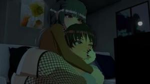 Goth Mikasa?Azephynight? - ﻿3D animation on Crohasit